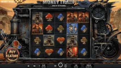 Spielautomat Money Train 2 - Gewinnlinien