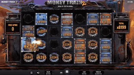 Slot Money Train 2 mit Re-Spin Bonus